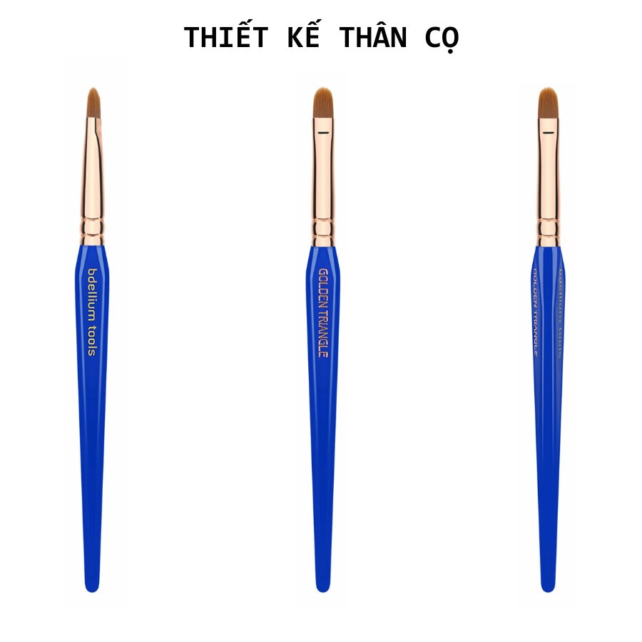 Cọ Che Khuyết Điểm Hoặc Tô Màu Môi Chuyên Nghiệp Bdellium Tools Golden Triangle B542 Bold Lip